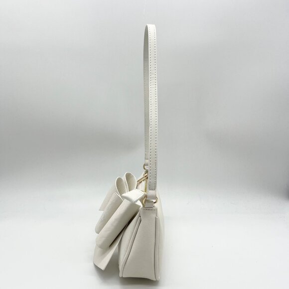 Like Dreams Off-White Bow Baguette Shoulder Bag - Picture 4 of 12